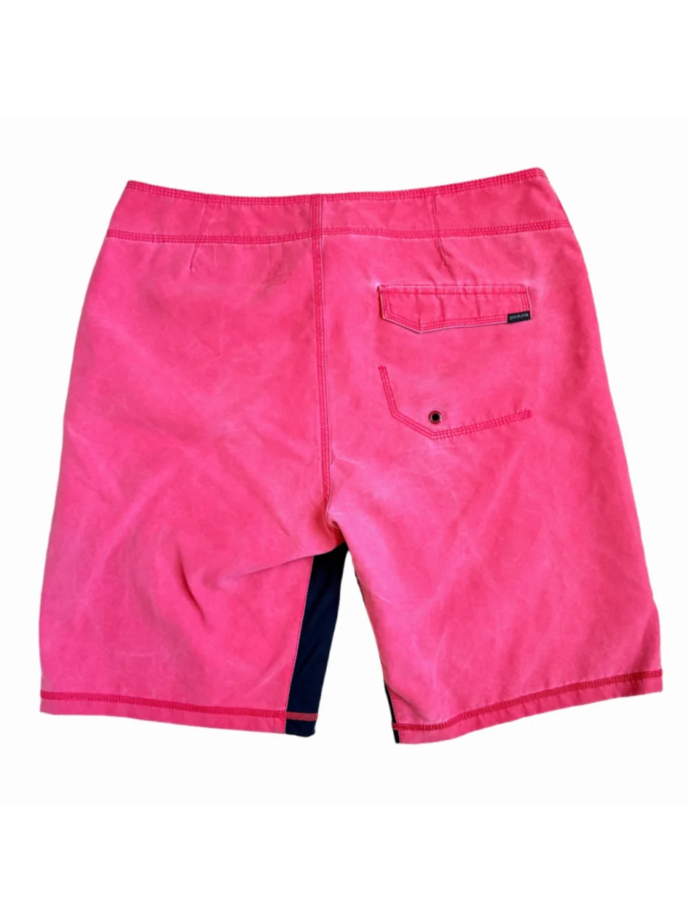 Prana Dune Board Shorts Size 34 Red Men's Swim Trunks UPF 50+ Beach Vacation